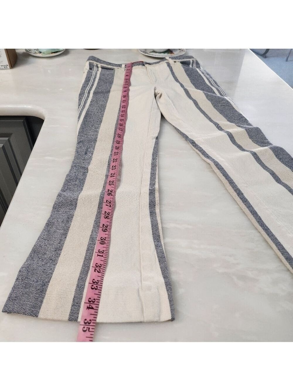 Hilfiger Striped Denim Jeans Made In ITALY - Picture 8 of 8